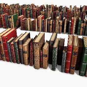 Old Luxurious Ancient Books Collection Set Vintage